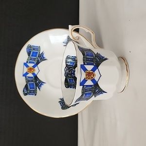 Elizabethan Bone China Tea Cup and Saucer Nova Scotia